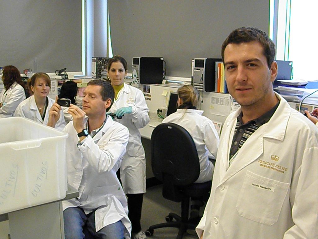 Уъркшоп в института за стволови клетки във Валенсия, проведен през 2010 г.
