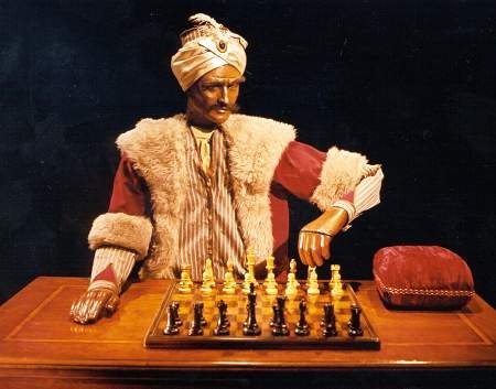 Турчинът шахматист, съвременна възстановка