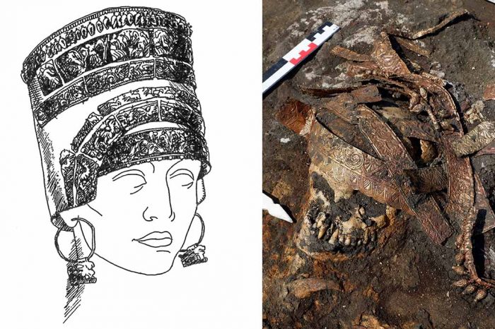 Археолози откриха погребение на скитска амазонка с изключително ценни накити