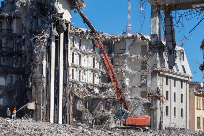 Отпадъците от разрушени сгради се превръщат в бетон за нови сгради